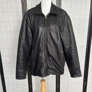 ✨ Vintage Marc New York Black Leather Jacket - Timeless Classic! ✨